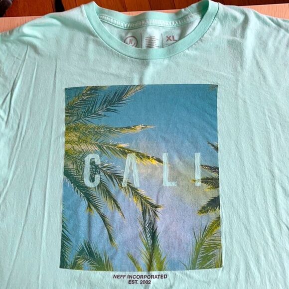 Vintage NEFF Cali cotton T-shirt NWOT XL - Picture 1 of 5